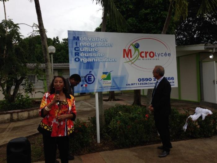Le micro lycée a été inauguré