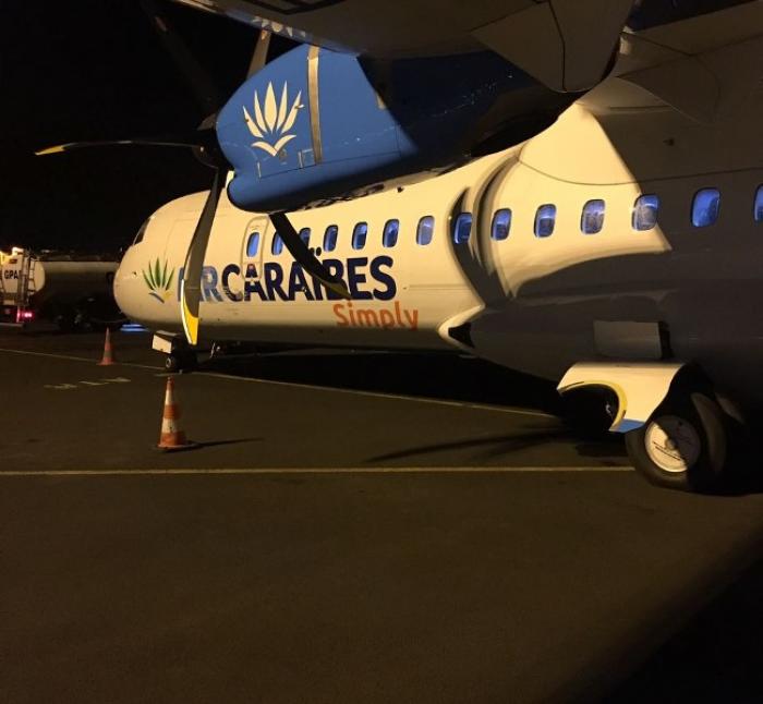 Le nouvel ATR 72-600 s'est posé à Pôle Caraïbes