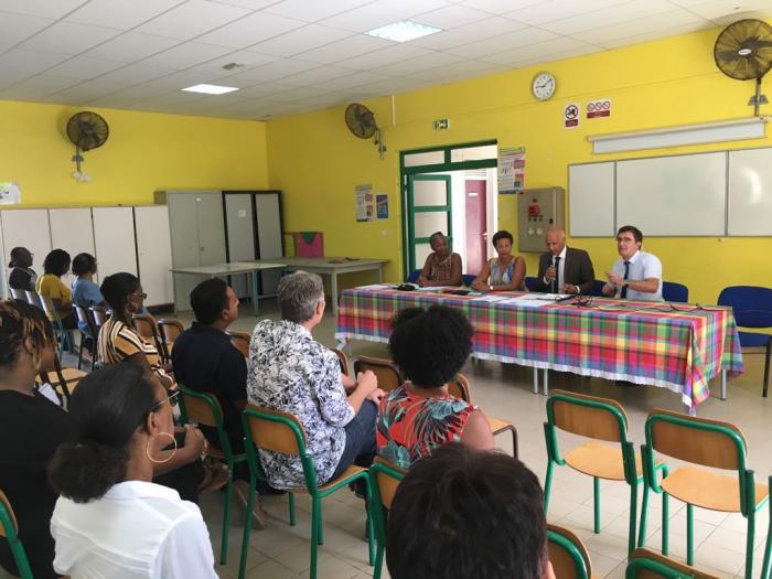 Le recteur de Guadeloupe a fait sa rentrée