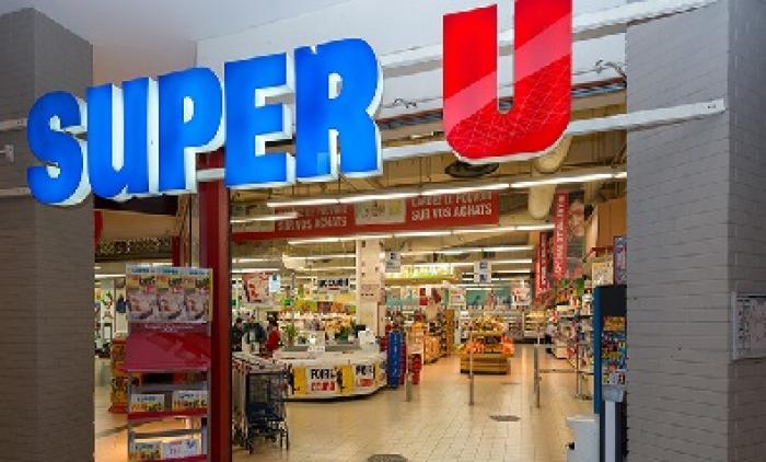 Le Super U de Pliane Gosier braqué