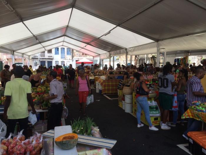 Les marchandes de Fort de France retrouvent le sourire