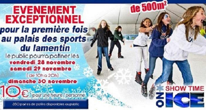 Les martiniquais pourront faire du patin à glace ce week-end !