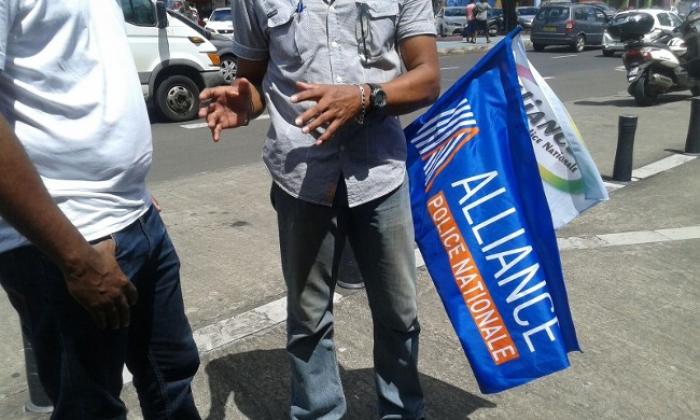 Les policiers sont mobilisés à Fort-de-France