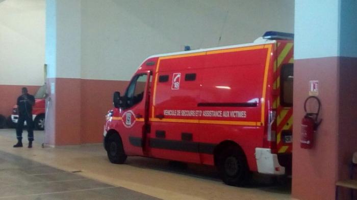 Les pompiers de Fort-de-France sont à pieds