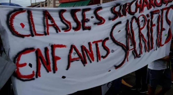Les professeurs du collège Asselin de Beauville mobilisés