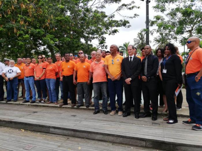 Les sauveteurs en mer de Martinique rendent hommage à leurs collègues décédés