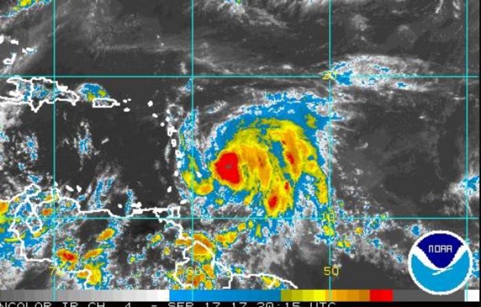 MARIA est devenu un ouragan de catégorie 1