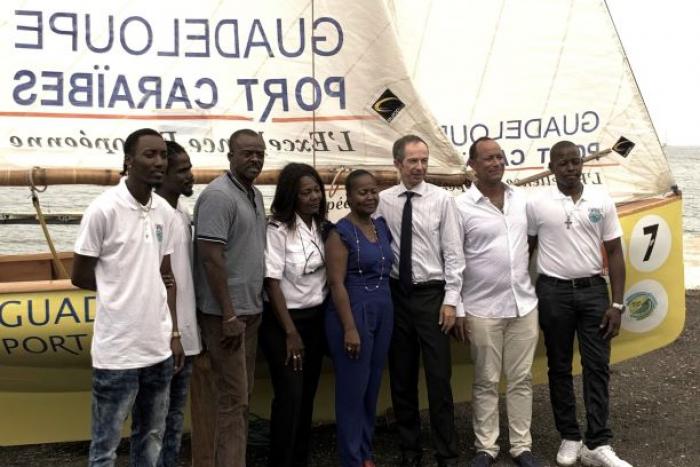 Marie-Galante : inauguration d'un chantier de construction navale