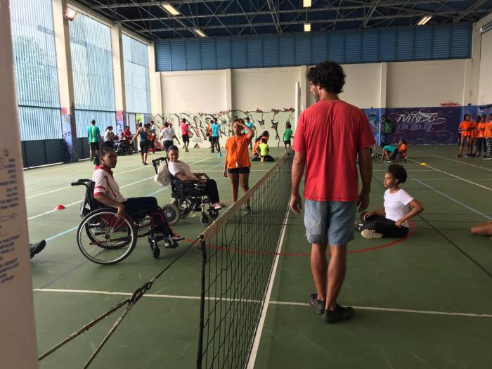 Matinée de sport handi-valide au lycée Bellevue