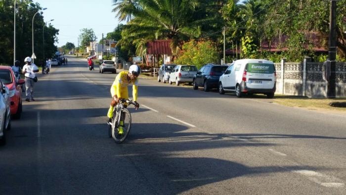 Mickaël Laurent à 147 kilomètres de la victoire au tour de Guyane 2017