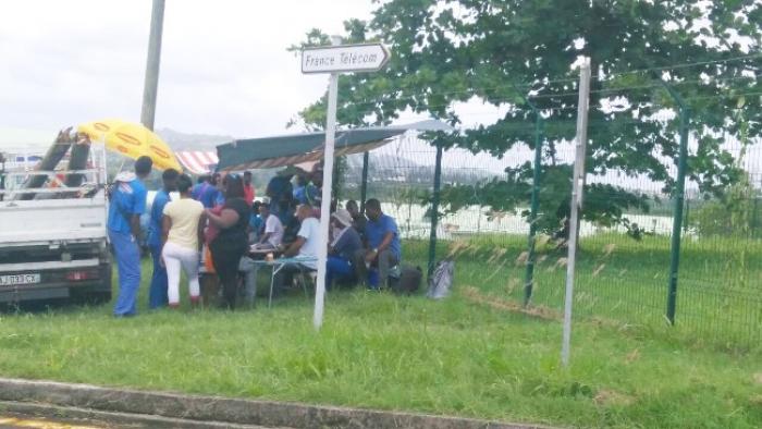 Mobilisation des sous-traitants d'Orange Caraïbes