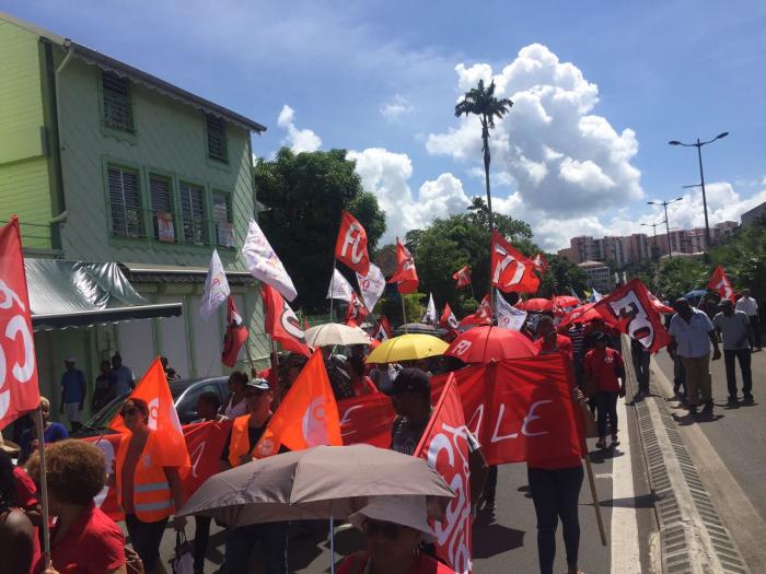 Mobilisation moyennement suivie en Martinique