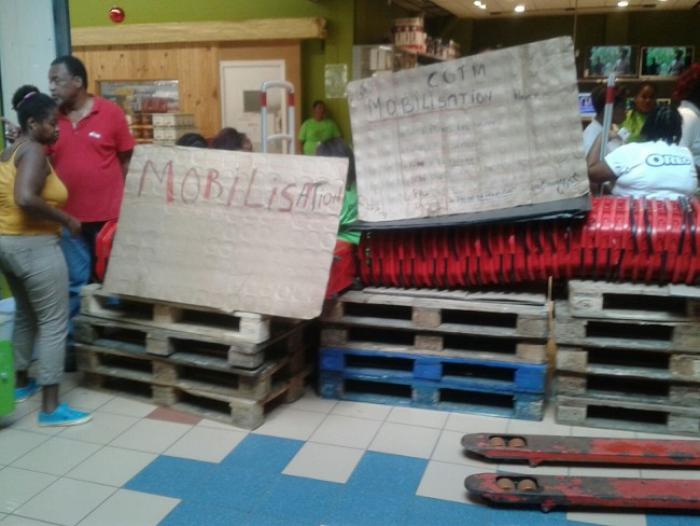 Mobilisation à Géant Batelière !