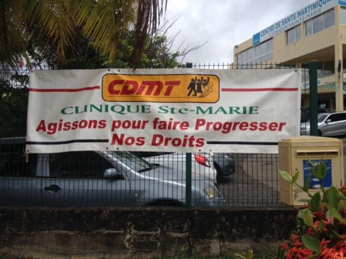 Mobilisation à la clinique Sainte-Marie : "Nous sommes respectueux vis à vis de la population qui a besoin de se faire soigner"