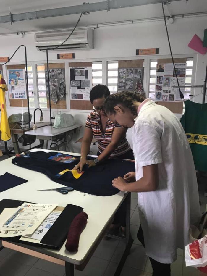 Mode : des lycéens et des artistes travaillent ensemble