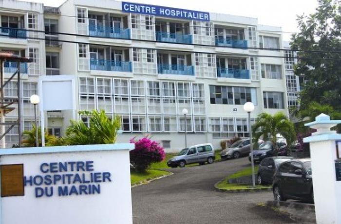 Mouvement de grève à l'hôpital du Marin