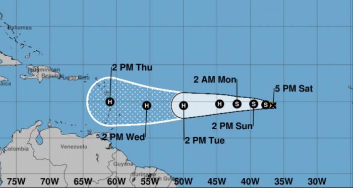 Naissance de la tempête tropicale Isaac, les Antilles dans le viseur