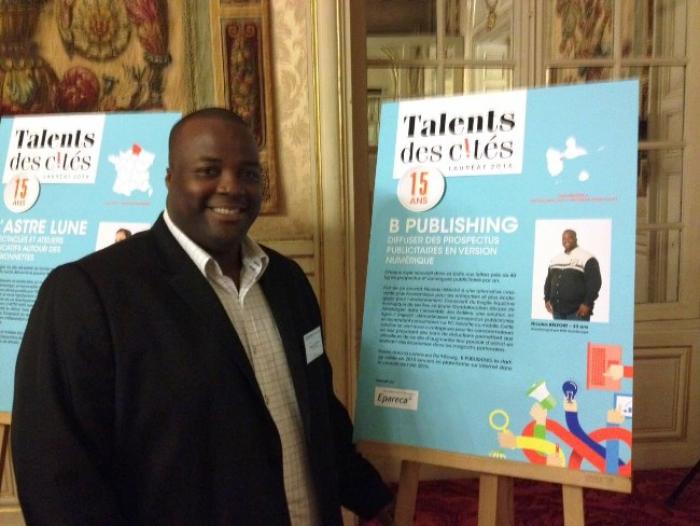 Nicolas Belfort, lauréat au concours Talents des Cités