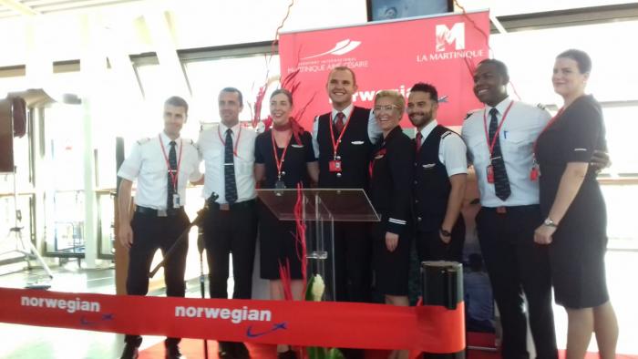 Norwegian : le premier vol Cayenne Fort-de-France s'est posé, ce mercredi