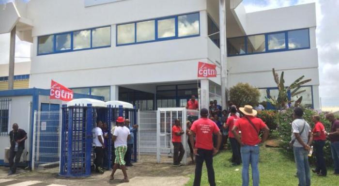 Nouvelle mobilisation d'une partie des salariés de Martinique Catering