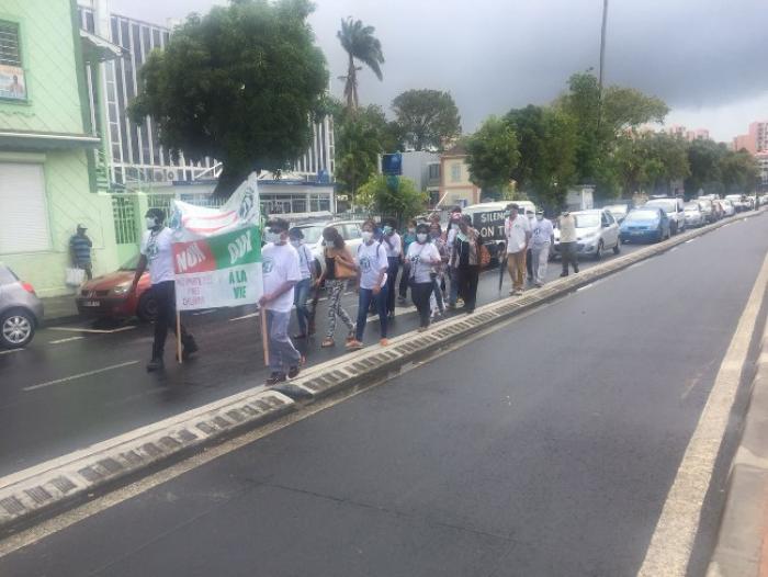 Nouvelle mobilisation de l'Assaupamar devant la préfecture