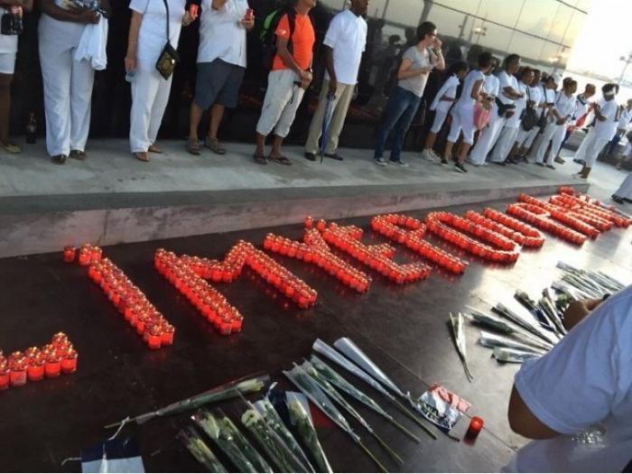 On limyè pou Paris, les Guadeloupéens ont rendu hommage aux victimes des attentats de Paris