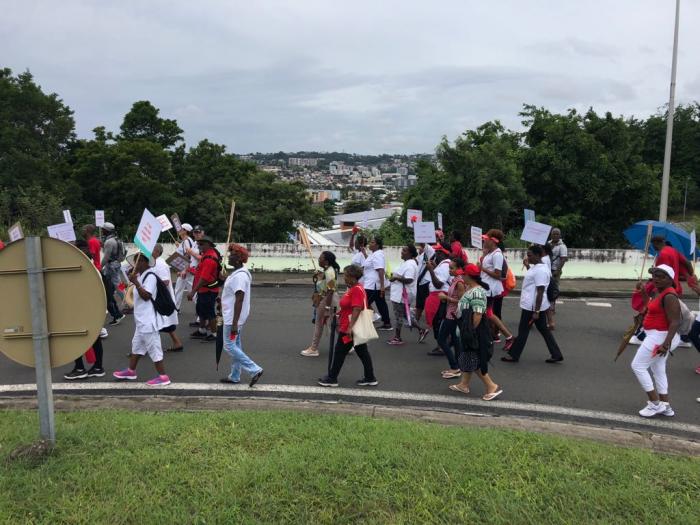 Opération Molokoy : le cortège est arrivé à l'ARS
