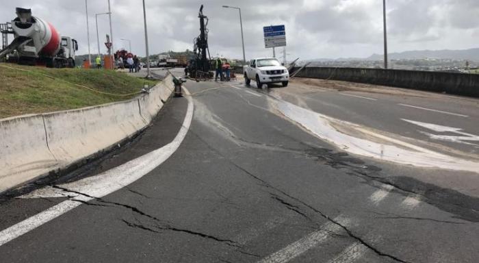 Pointe des Sables RN9 : il va falloir patienter pour l'ouverture d'une nouvelle voie