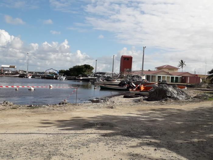 Port de pêche du Vauclin : le plus gros des travaux débutera la semaine prochaine