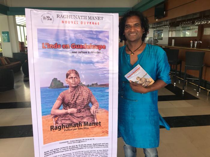 Raghunath Manet un célèbre artiste indien est en Martinique