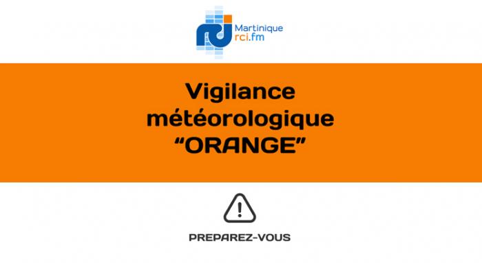 Retour de la Martinique en vigilance orange. Des pluies sont toujours à craindre dans la nuit