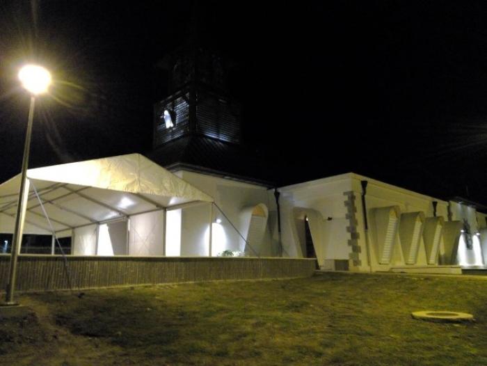Réouverture de l'église "Sainte-Lucie" à Sainte-Luce