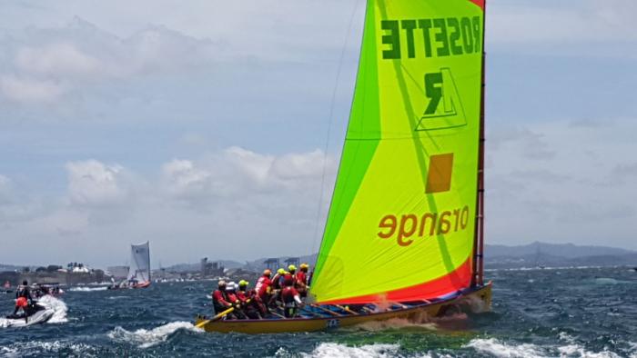 Rosette/Orange remporte le 33ème Tour de Martinique des Yoles Rondes