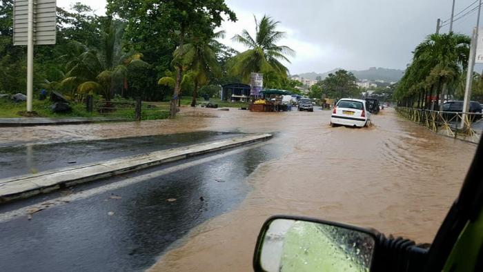 Sainte-Marie touchée par les fortes pluies