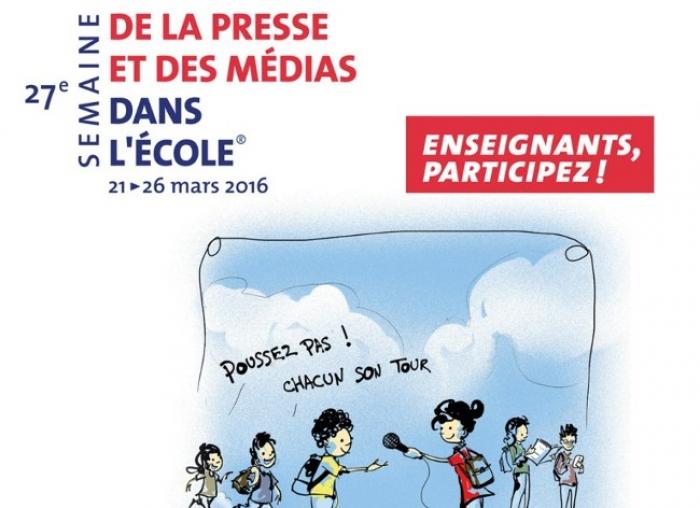 Semaine de la presse et des médias à l'école
