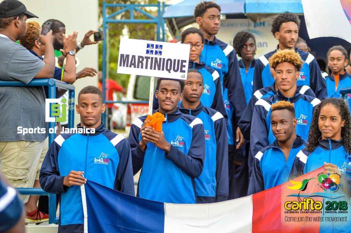Sept médailles pour les nageurs martiniquais aux Carifta