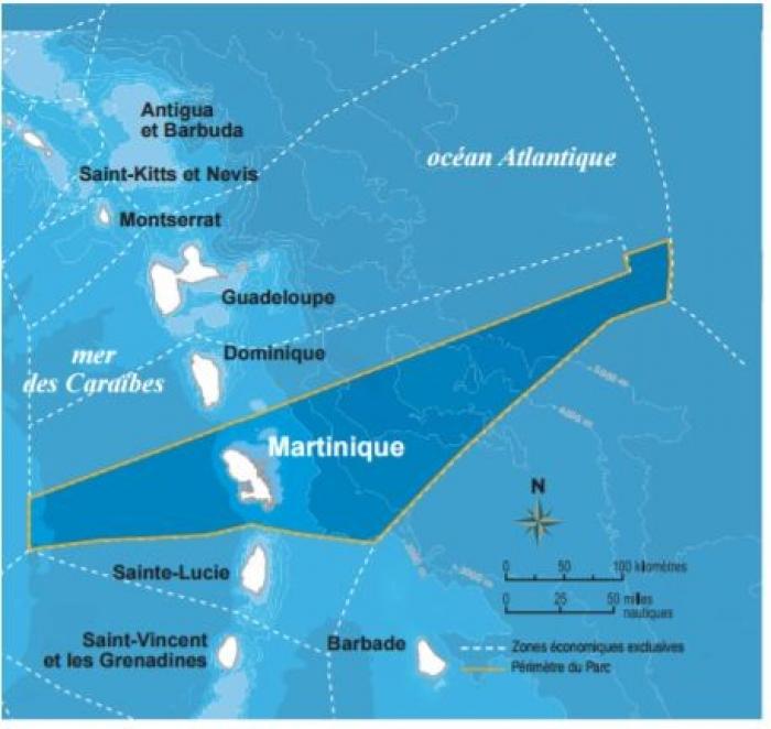 Ségolène Royal a signé ce vendredi 24 mars 2017 le décret de création du parc naturel marin de Martinique