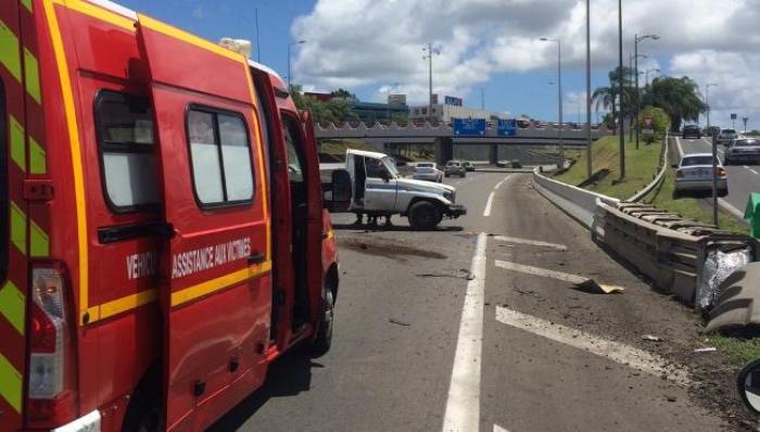 Spectaculaire accident sur l'autoroute ce matin !