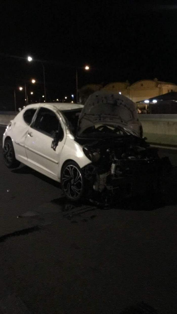 Spectaculaire accident sur l'autoroute cette nuit