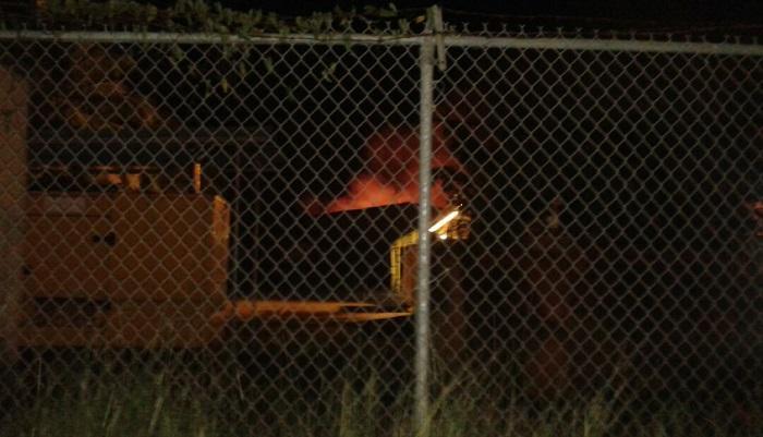 Spectaculaire incendie au Lamentin (972)