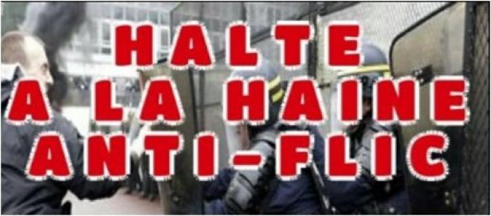 Stop à la violence anti-flic : des policiers devant le commissariat de Fort-de-France