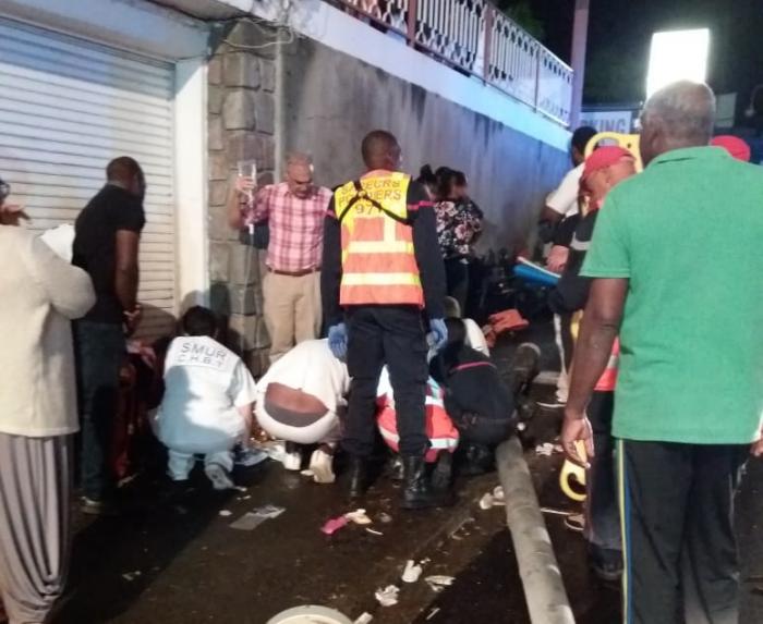 Terrible accident au carnaval de Basse-Terre