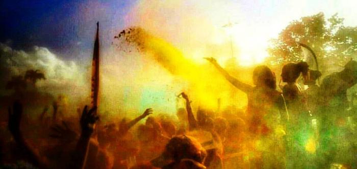 Top départ cet après-midi de la 4e Foyal Color Run