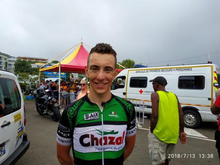 Tour de Martinique 2018 : Quentin Grolleau arrive en grand vainqueur au Marin