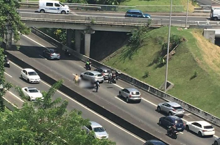 Un accident de moto à Chateauboeuf fait un blessé léger