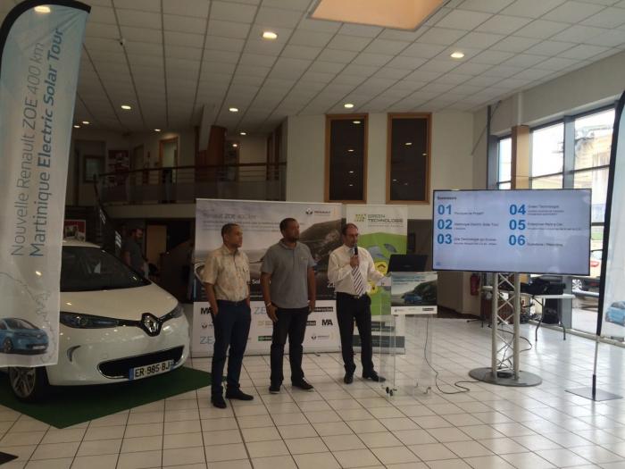 Un challenge pour prouver que rouler en électrique en Martinique est possible