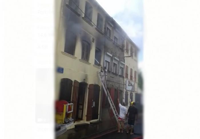 Un incendie fait une victime à Saint-Pierre