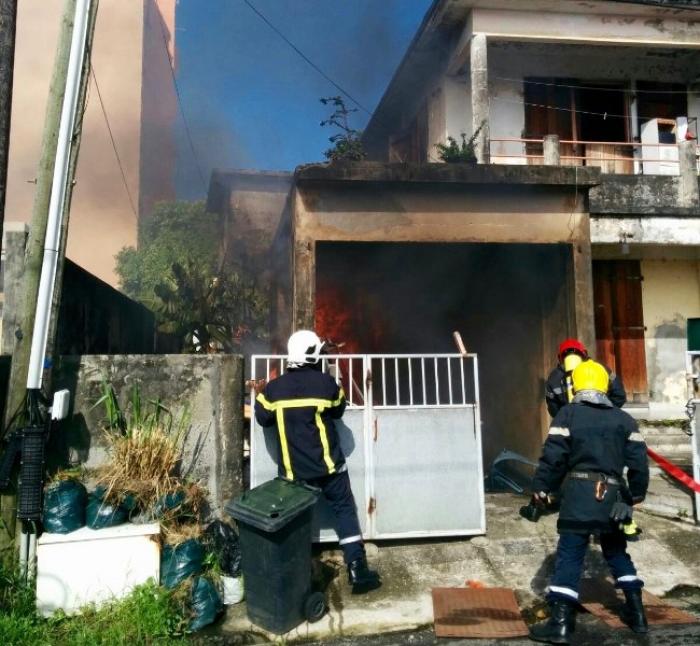 Un incendie à Fort-de-France