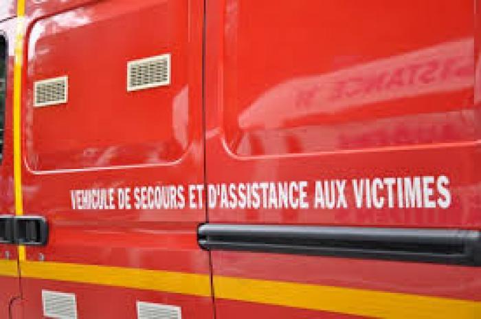 Un motard en urgence absolue après une sortie de route au Gosier