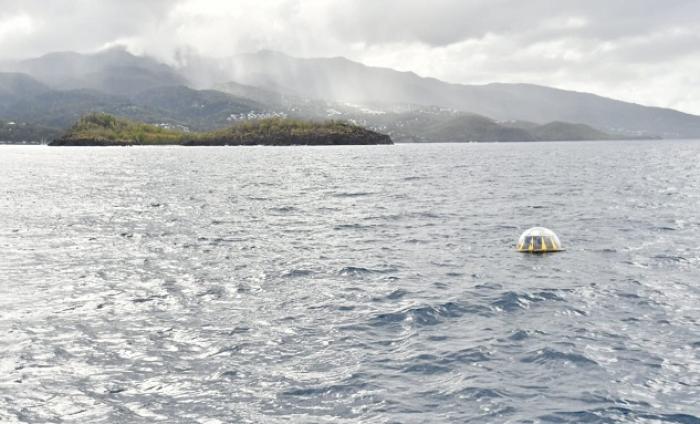 Un nouvel houlographe météo à Bouillante